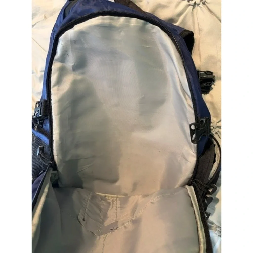 Outdoor Products Odyssey Backpack Blue And Black Excellent Condition